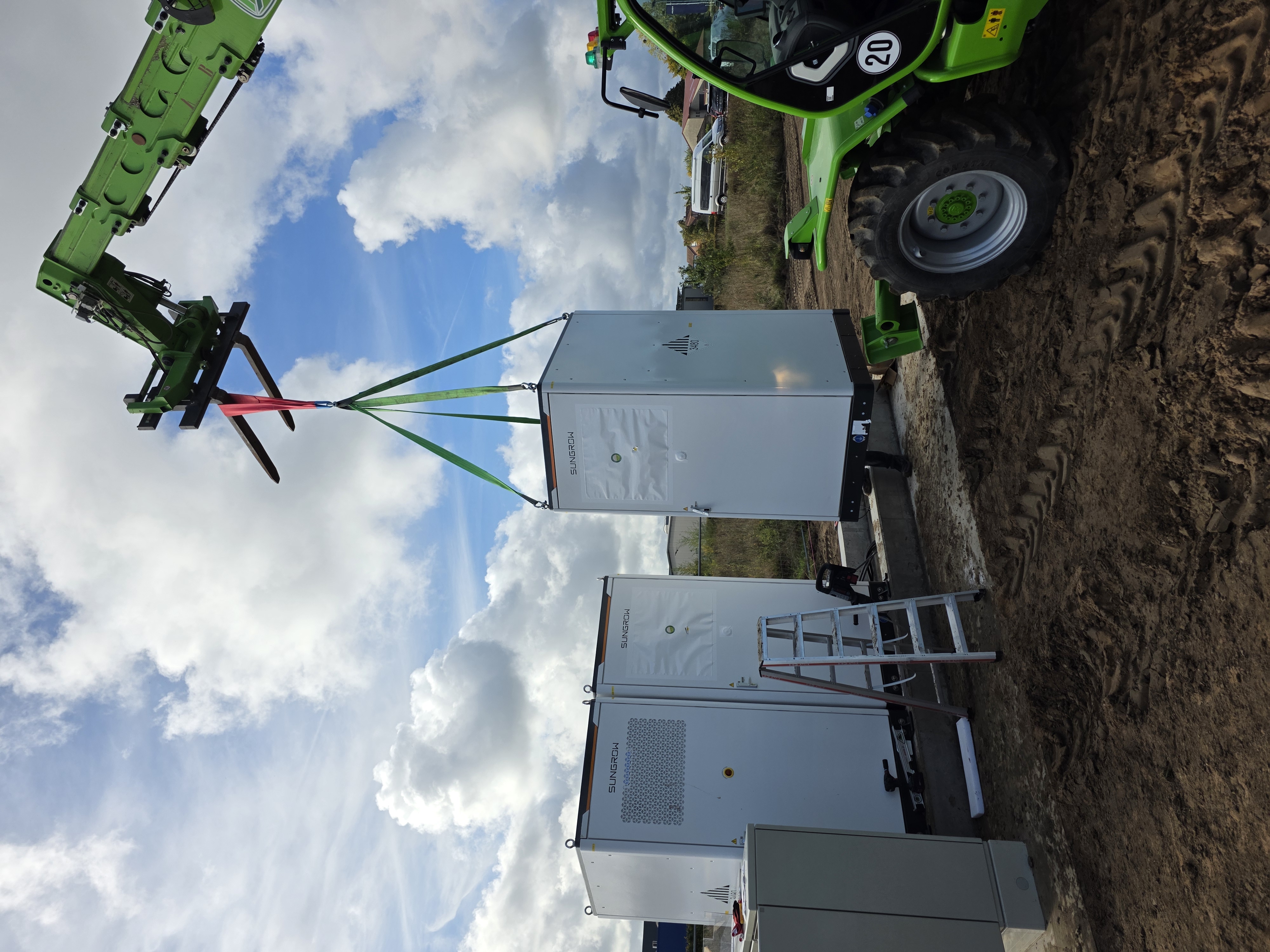 PV-Installation durch Licht in Strom